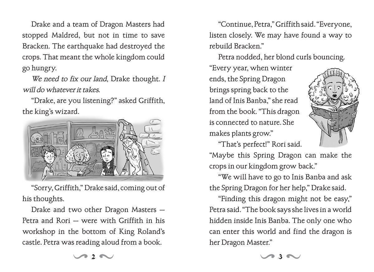 Dragon Masters #14: The Land of the Spring Dragon image number 2