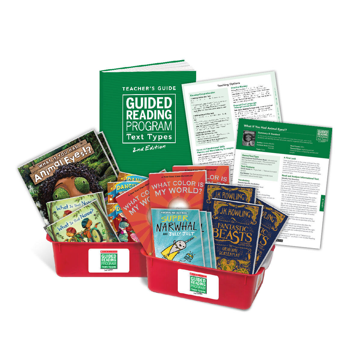 Guided Reading Program Text Types: Level A Complete Pack image number 0