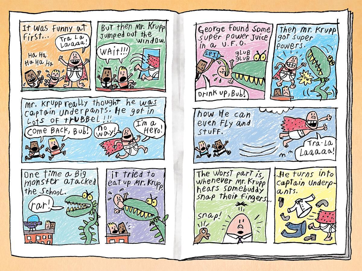 Captain Underpants #10: Captain Underpants and the Revolting Revenge of the Radioactive Robo-Boxers: Full Color image number 2