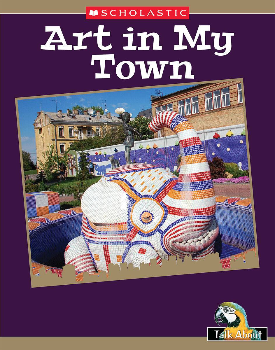 Talk About Things Around Me: My Town: Art in My Town 4 Pack image number 1