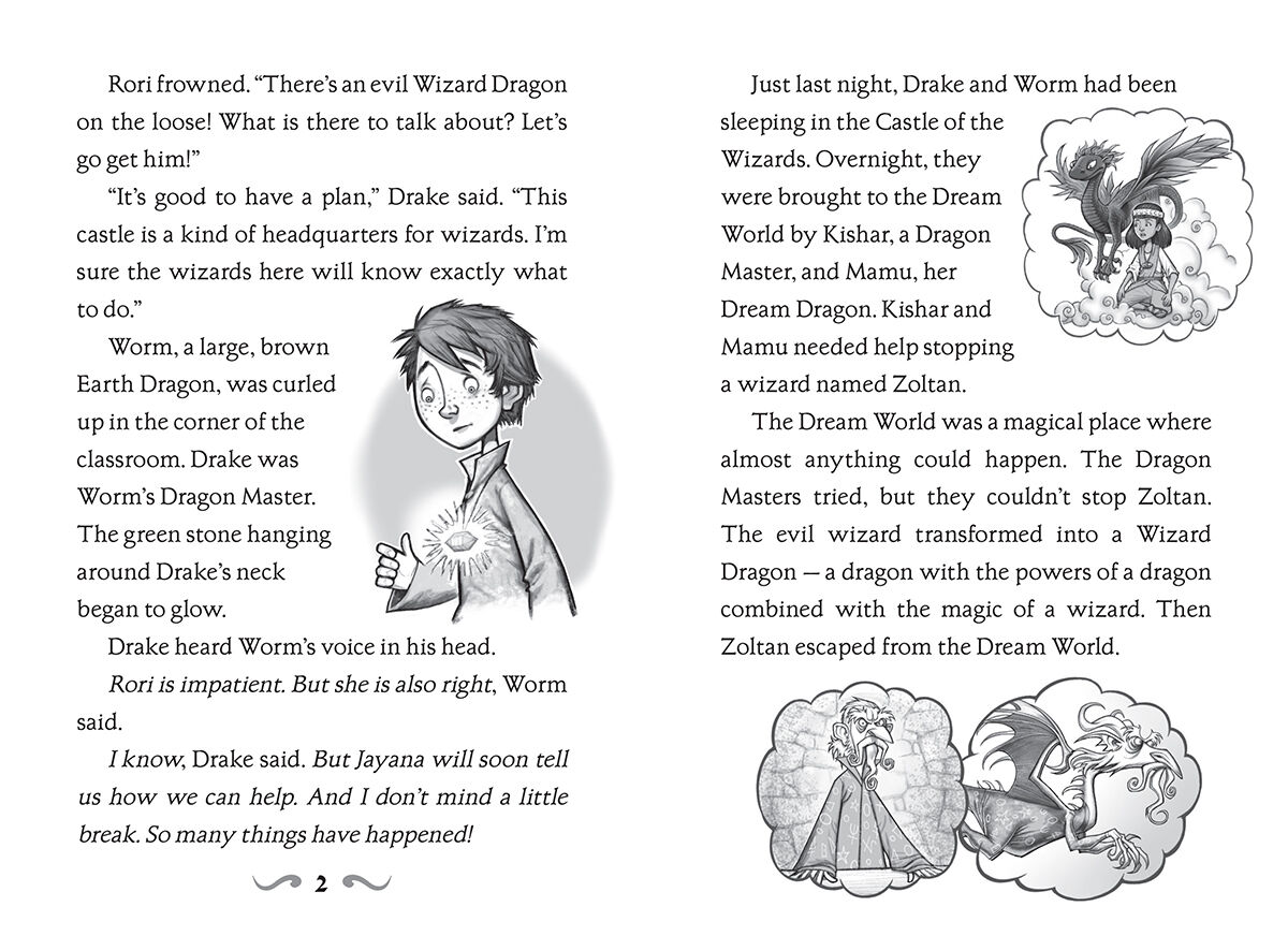 Dragon Masters #29: Magic of the Wizard Dragon image number 1