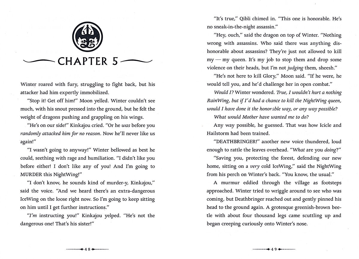 Wings of Fire Book #7: Winter Turning image number 1