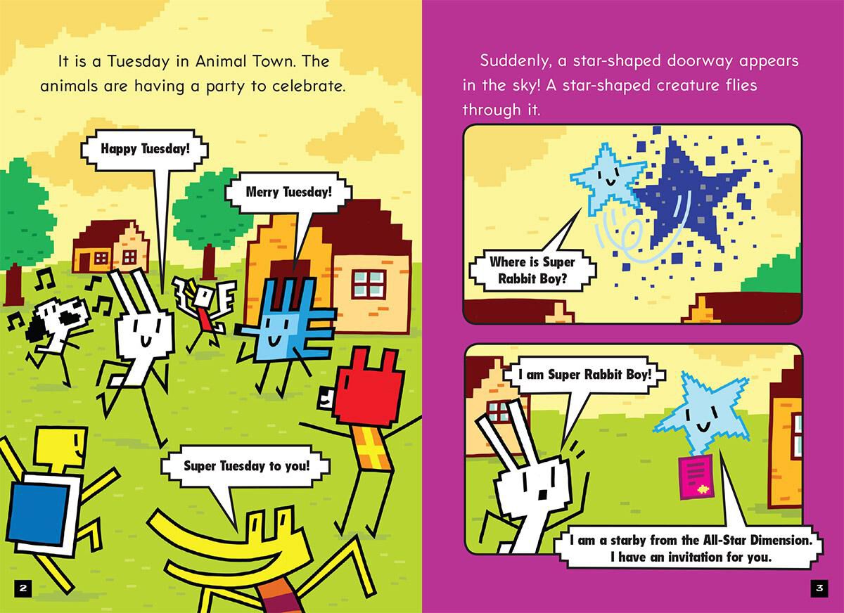 Press Start #8: Super Rabbit All-Stars! image number 2