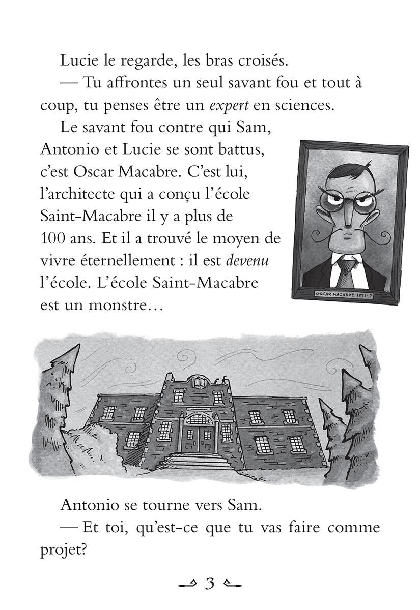 &Eacute;cole Saint-Macabre : N&deg; 4 - L'expo-sciences c'est l'horreur! image number 3