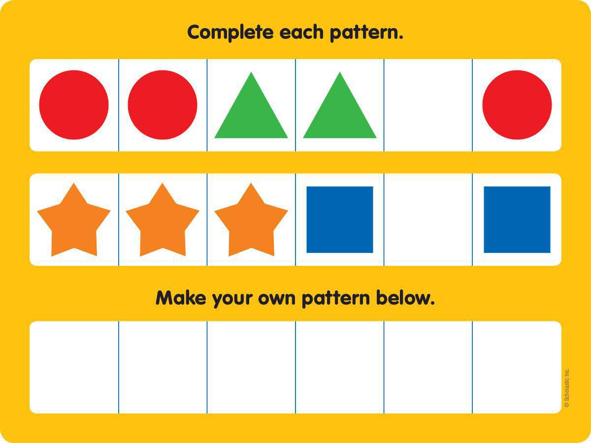 Learning Mats: Patterns image number 1