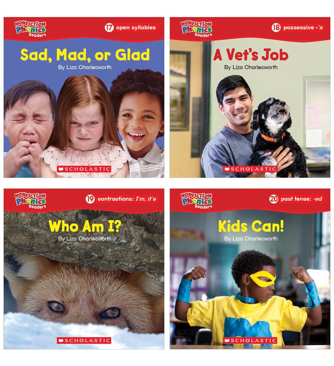 Nonfiction Phonics Readers SET 1: Short Vowels, Blends & More image number 5