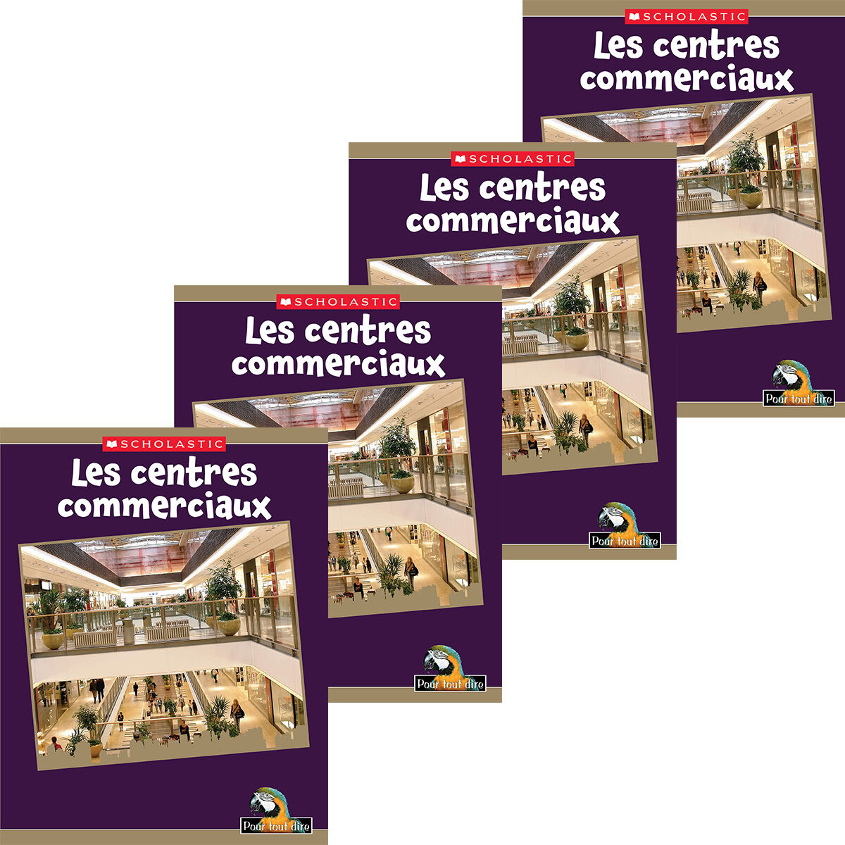 Pour tout dire Autour de moi: Ma ville: Les centres commerciaux Emballage de 4 image number 0