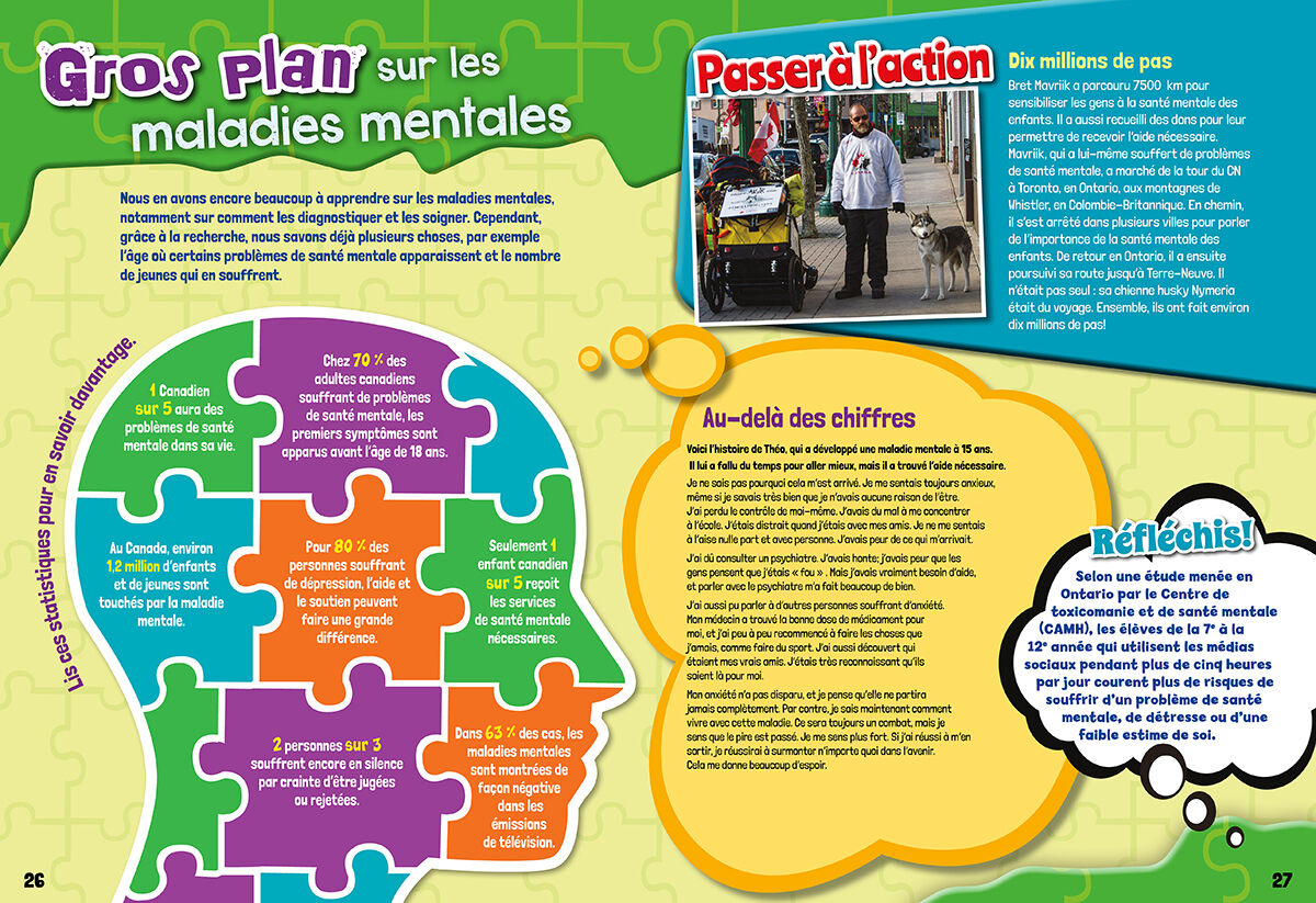 Passe &agrave; l'action: La sant&eacute; mentale Emballage de 16 image number 5