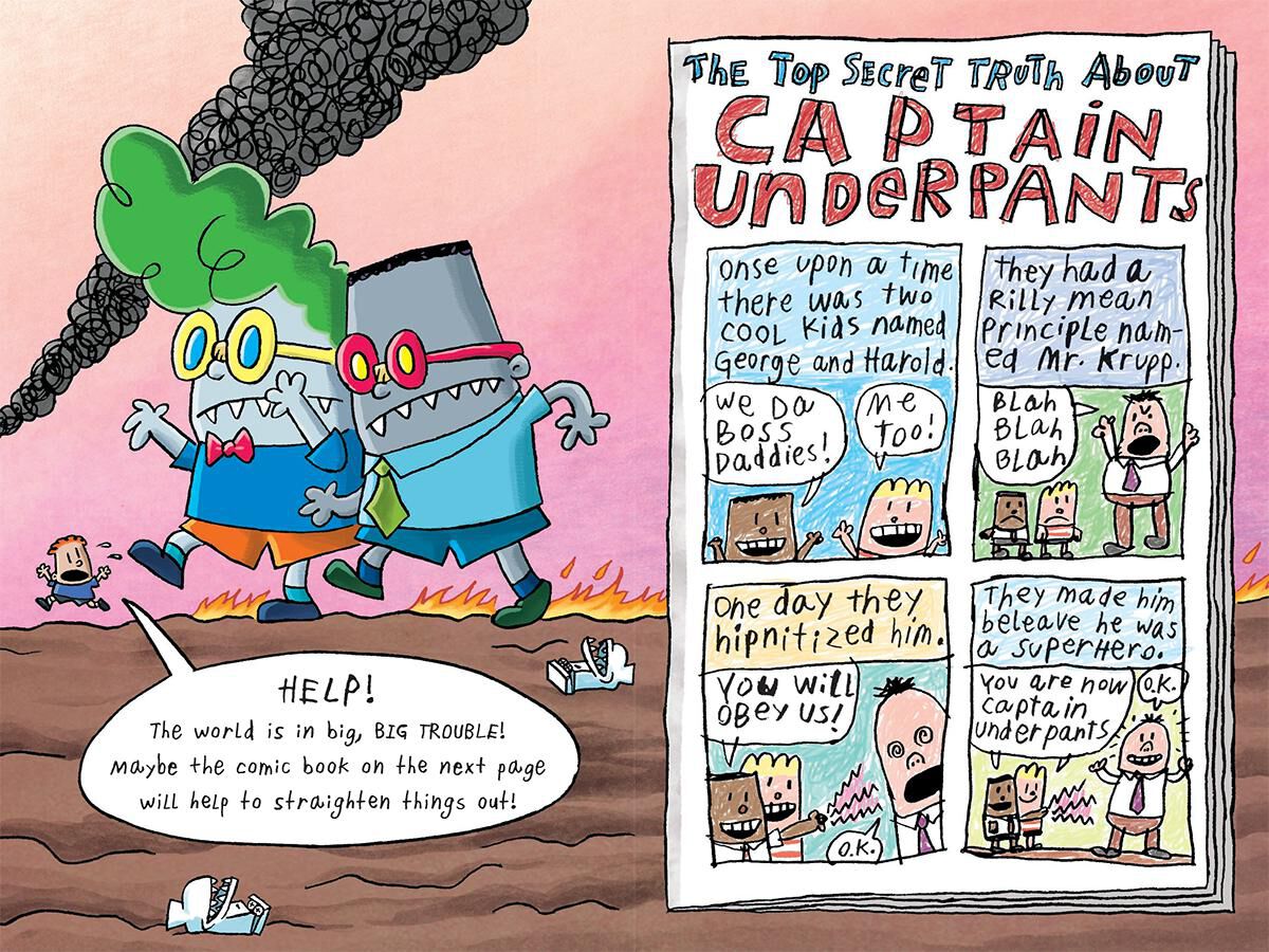 Captain Underpants #10: Captain Underpants and the Revolting Revenge of the Radioactive Robo-Boxers: Full Color image number 1