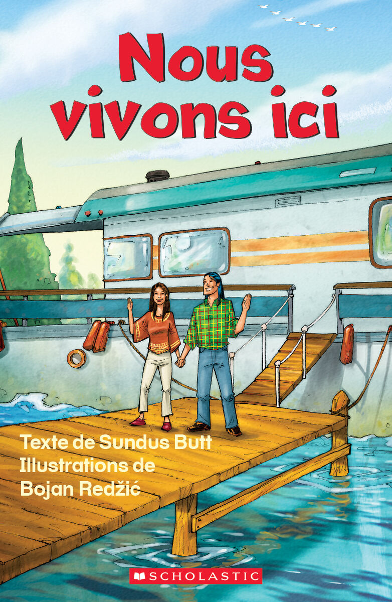 Envol an litt&eacute;ratie Maternelle &agrave; 4e ann&eacute;e: Niveau B: Nous vivons ici Emballage de 6