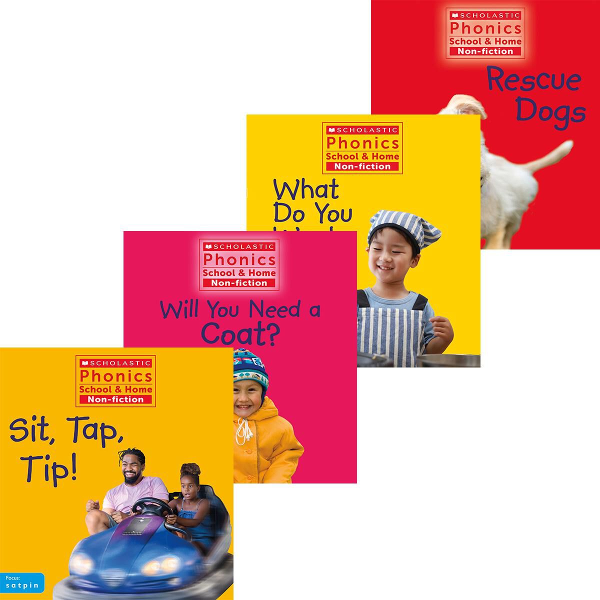 Scholastic Phonics School & Home Non-fiction Complete Pack image number 0