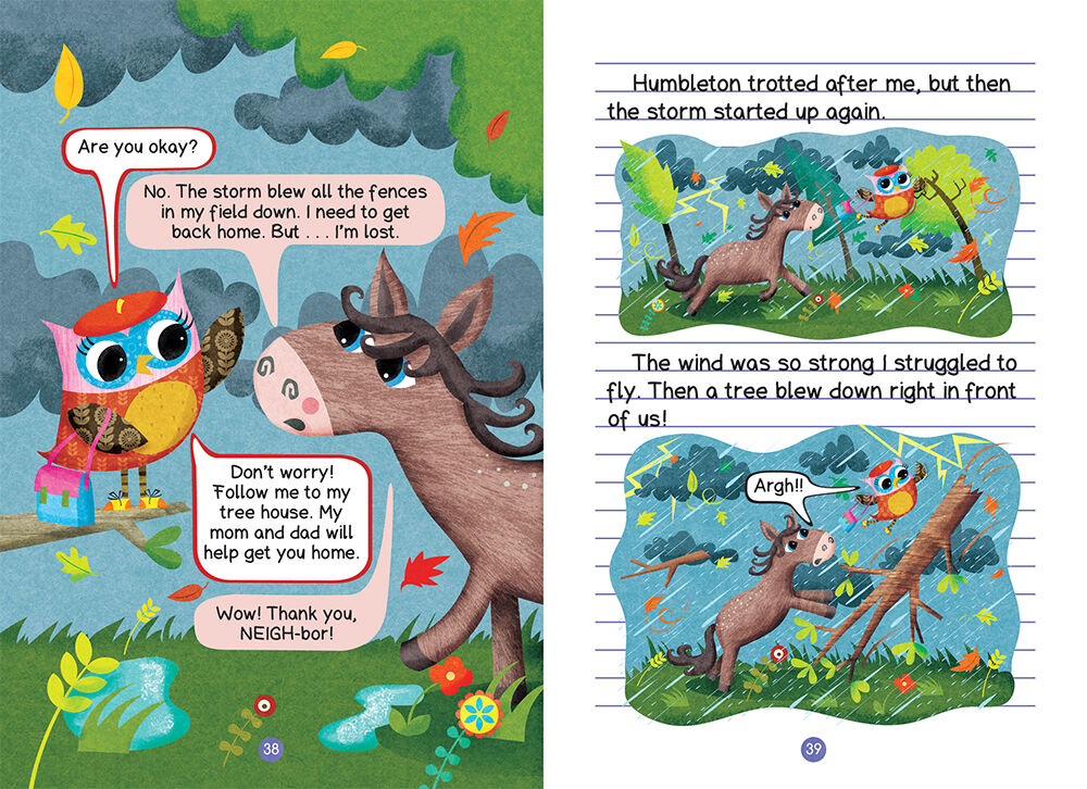 Owl Diaries #8: Eva and the Lost Pony image number 1
