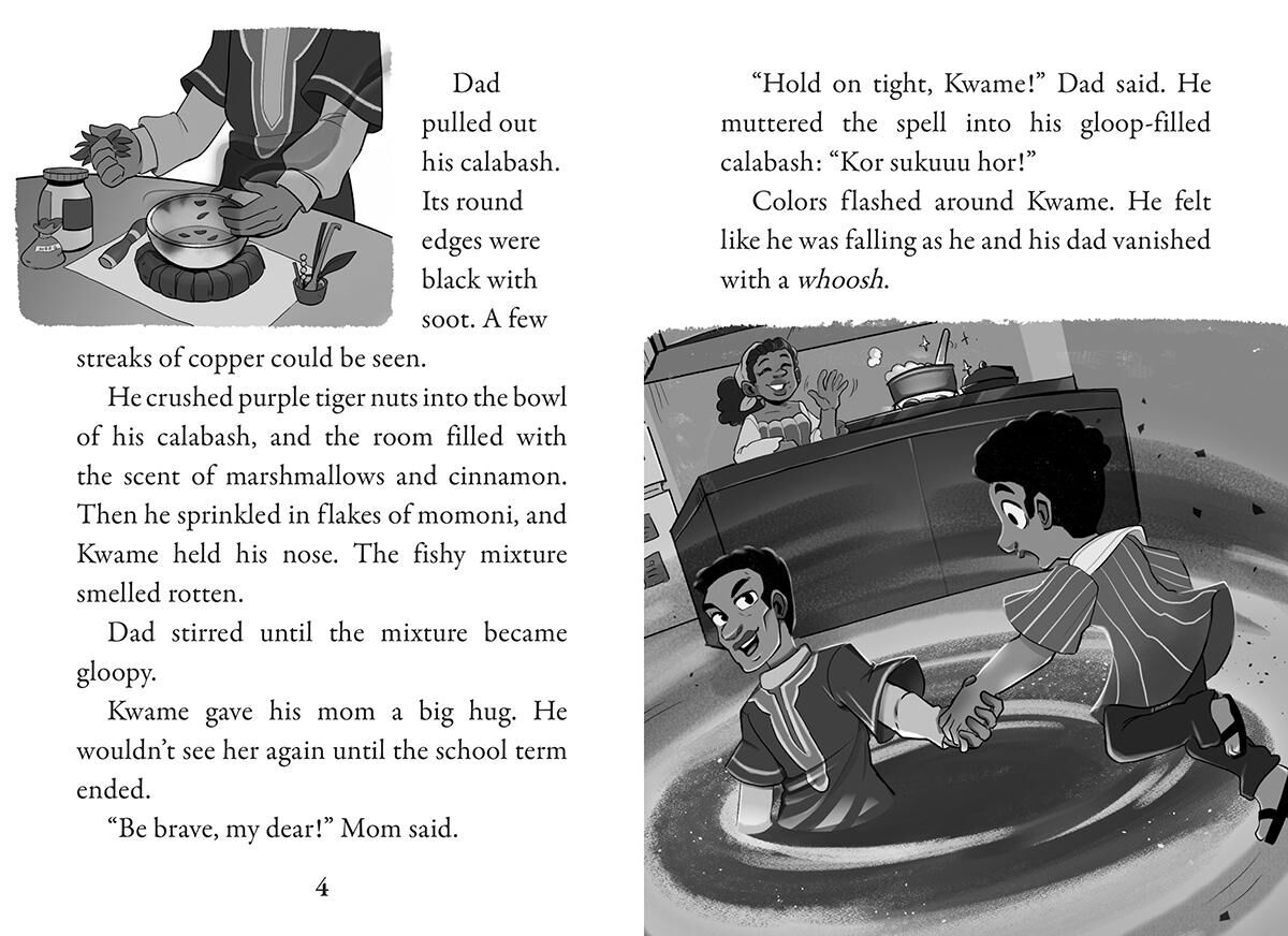 Kwame's Magic Quest #1: Rise of the Green Flame image number 3