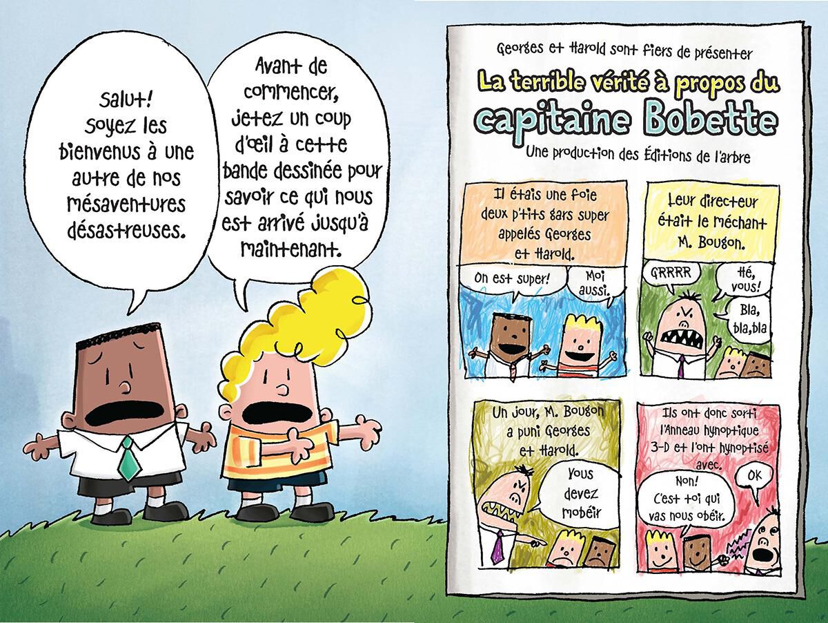 Capitaine Bobette : N&deg; 6 - Capitaine Bobette et la bagarre brutale de Biocrotte Den&eacute;, 1re partie: La nuit noire des narines morveuses image number 1