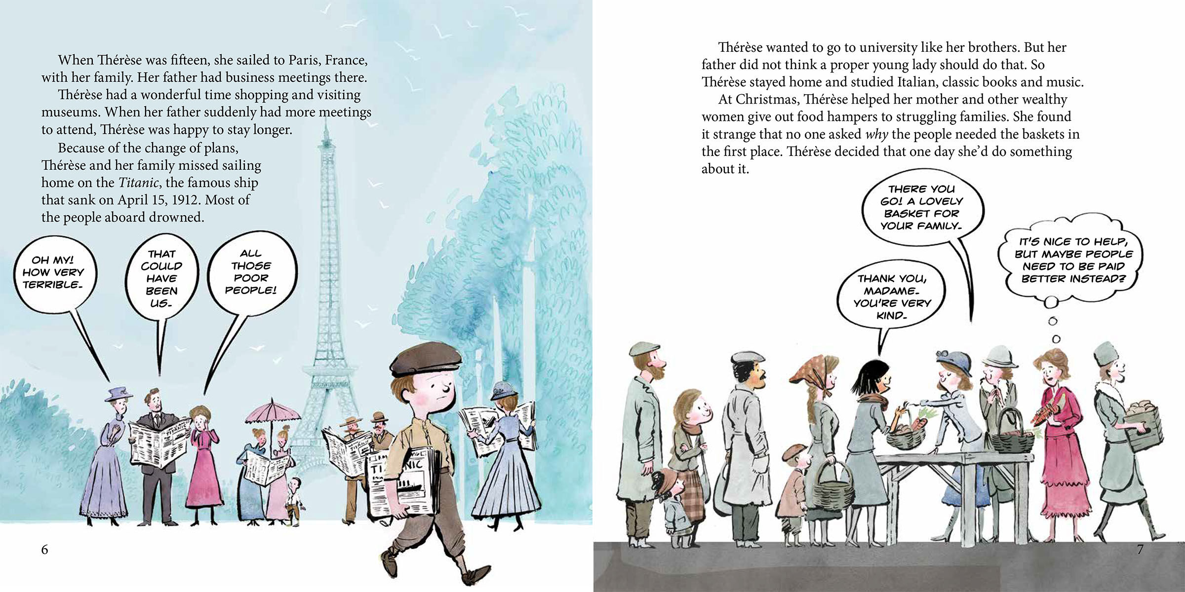 Scholastic Canada Biography: Meet Th&eacute;r&egrave;se Casgrain image number 3
