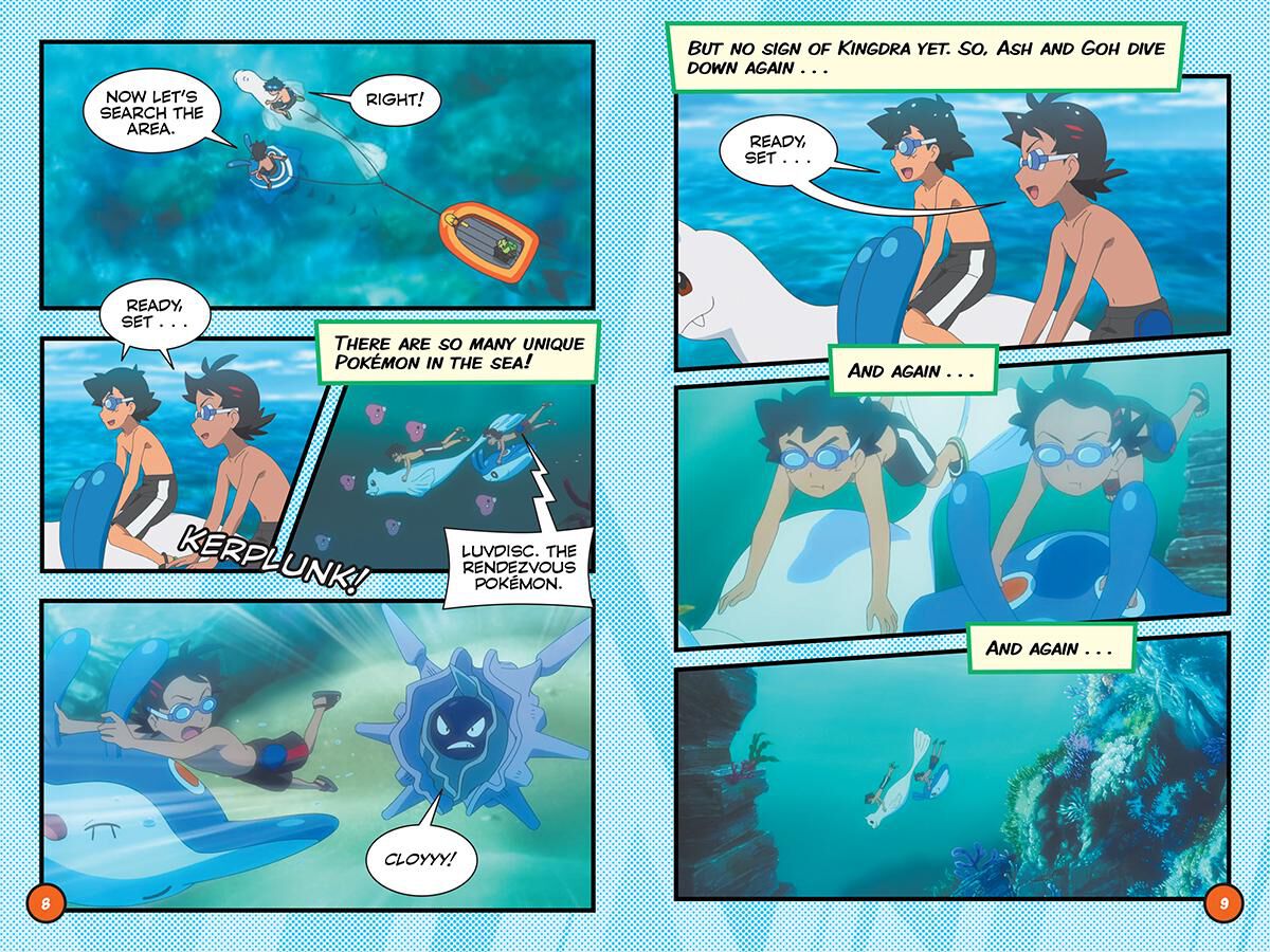 Pok&eacute;mon Graphic Collection: Underwater Mission image number 2