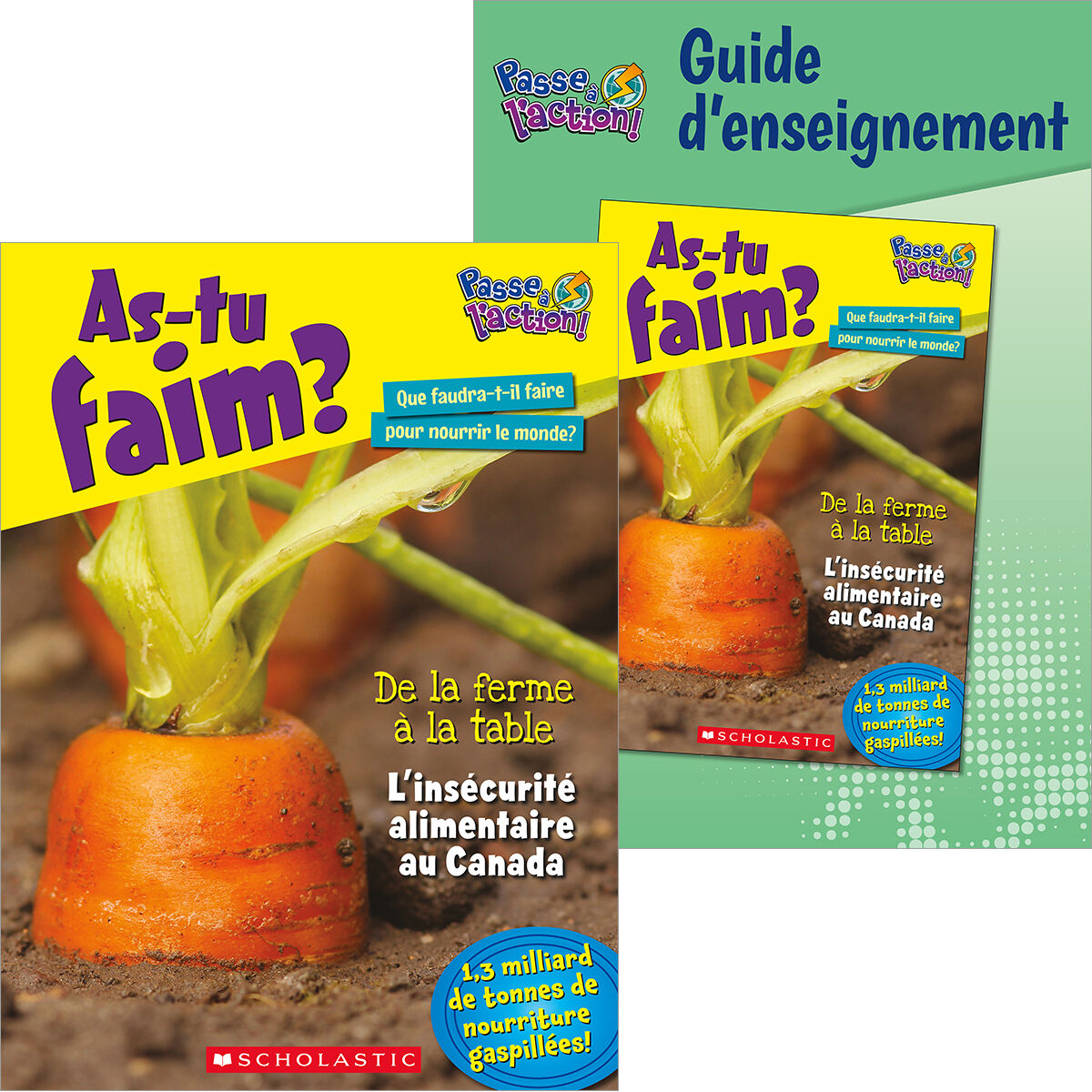 Passe &agrave; l'action: As-tu faim? Emballage de 6