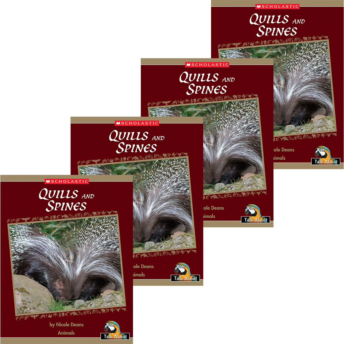 Talk About The Natural World: Animals: Quills and Spines 4 Pack
