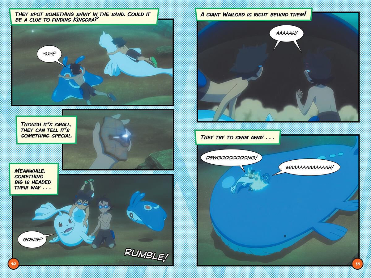 Pok&eacute;mon Graphic Collection: Underwater Mission image number 3