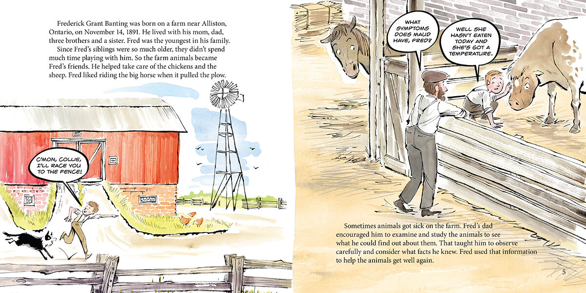 Scholastic Canada Biography: Meet Frederick Banting image number 2
