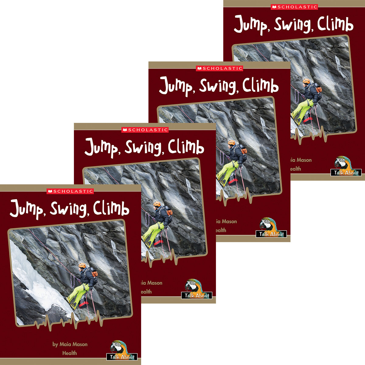 Talk About The Natural World: Health: Jump, Swim, Climb 4 Pack image number 0