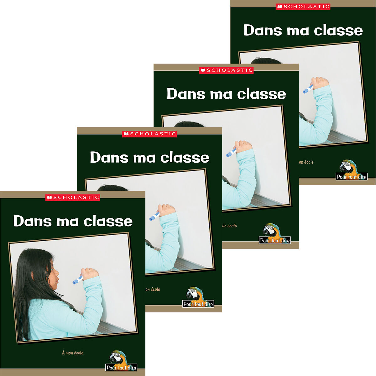 Pour tout dire La vie quotidienne: &Agrave; mon &eacute;cole: Dans ma classe Emballage de 4 image number 0