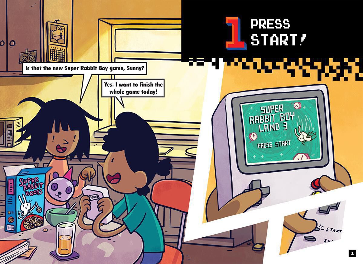 Press Start! #9: Super Rabbit Boy's Time Jump! image number 1