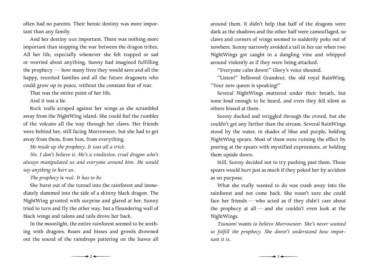 Wings of Fire Book #5: The Brightest Night image number 1