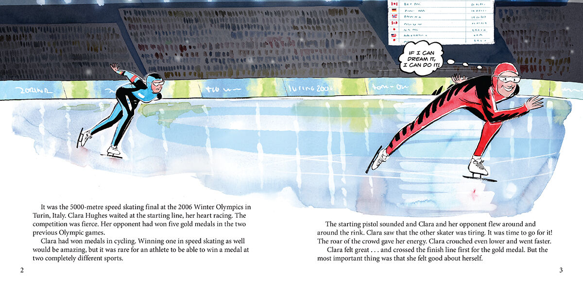 Scholastic Canada Biography: Meet Clara Hughes image number 1