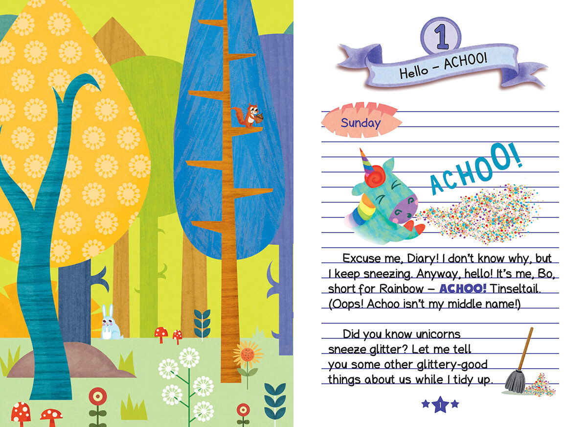 Unicorn Diaries #9: The Glitter Bug image number 1