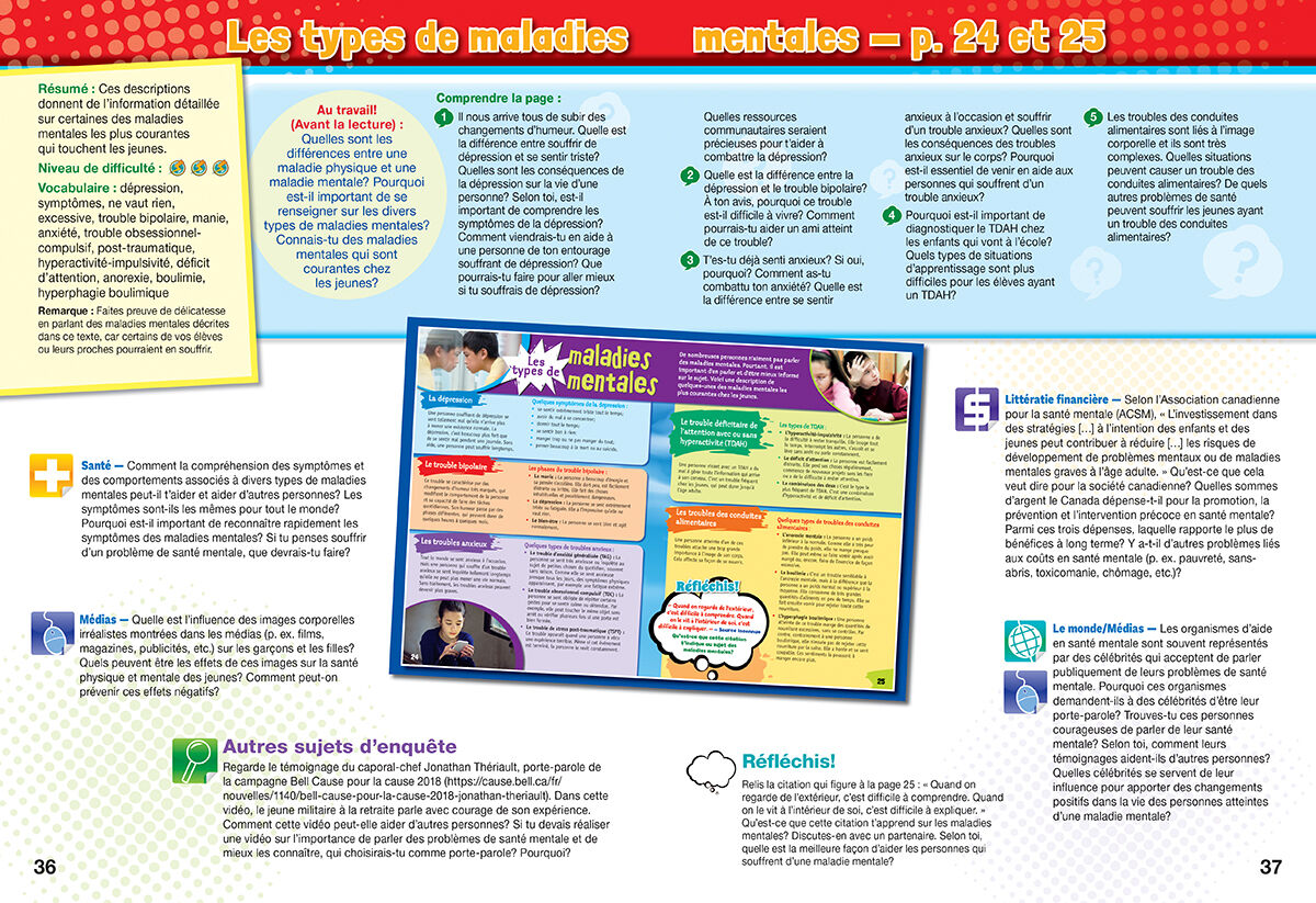 Passe &agrave; l'action: La sant&eacute; mentale Emballage de 26 image number 4