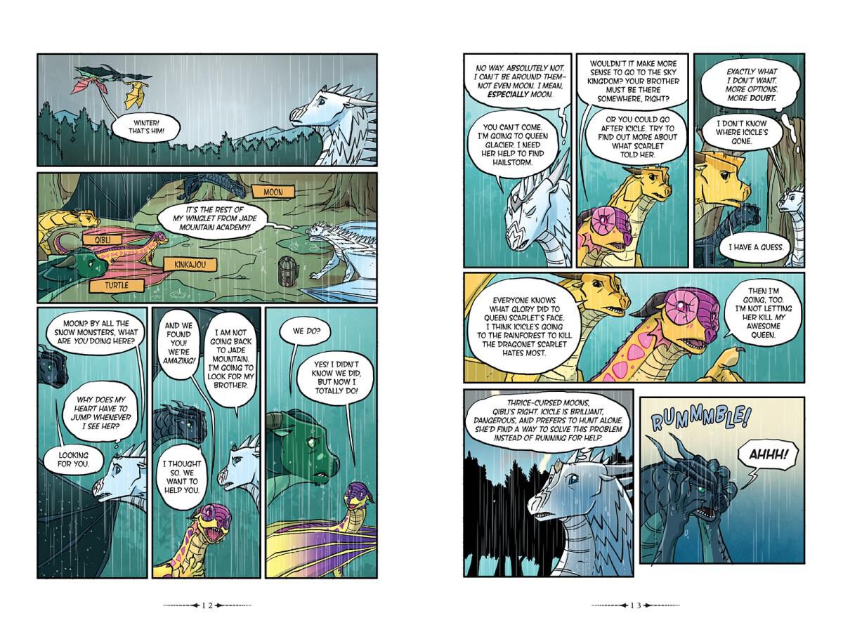 Wings of Fire: The Graphic Novel #7: Winter Turning image number 3