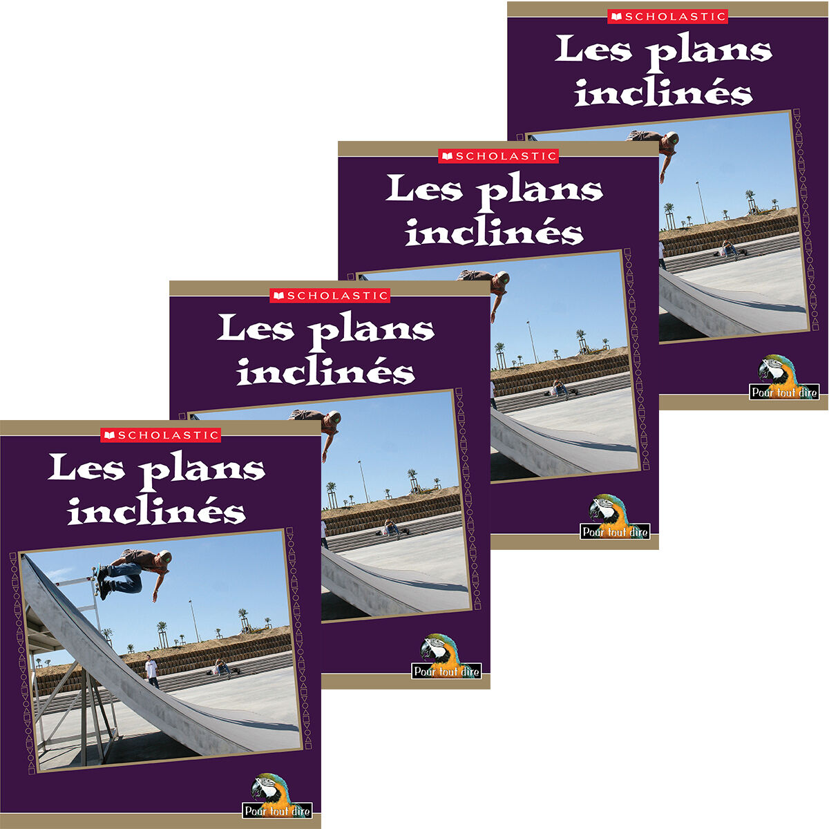 Pour tout dire Les sciences: Les structures et les machines: Les plans inclin&eacute;s Emballage de 4 image number 0