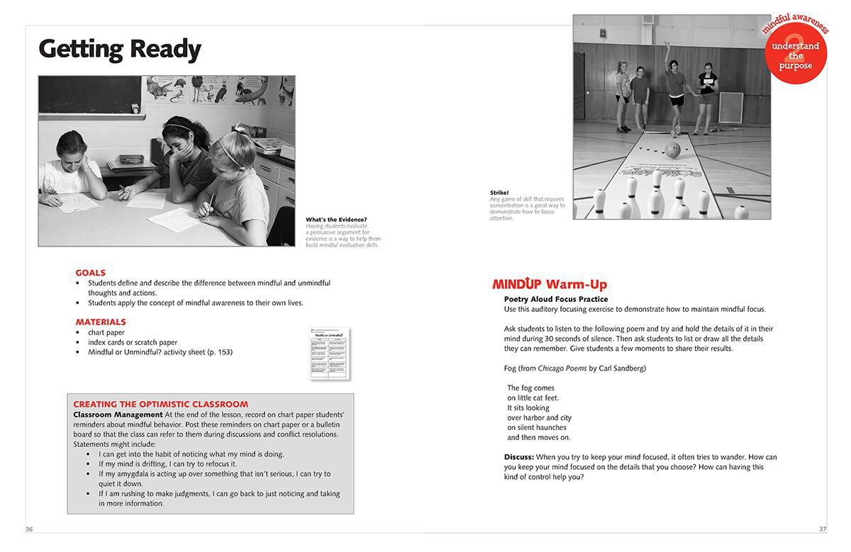 The MindUP Curriculum: Grades 6-8 image number 2