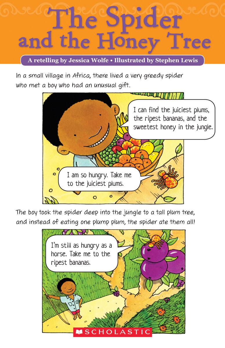 Literacy Place PLUS Grade 2: Level K: The Spider and the Honey Tree 6 Pack