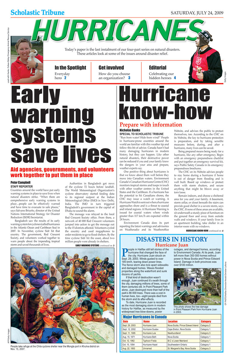 Moving Up Grade 6 Social Responsibility Book Club: When Disaster Strikes: Hurricanes 4-Pack image number 1