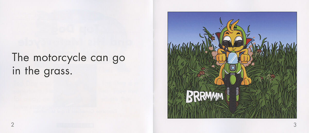 Top Dog: Level B: Top Dog and His Motorcycle 6 Pack image number 2