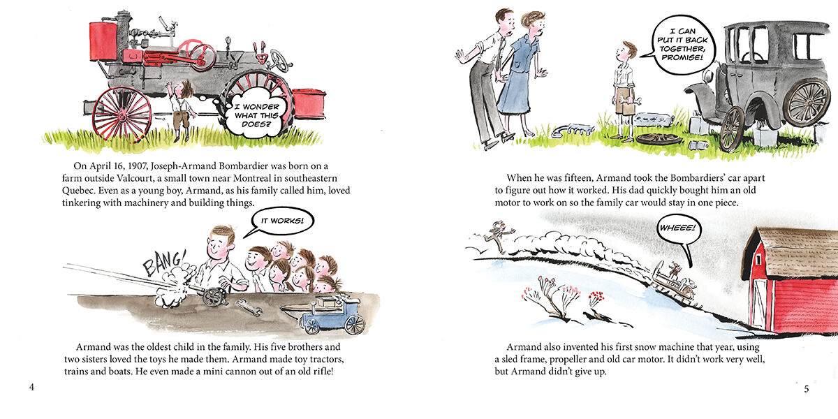 Scholastic Canada Biography: Meet J. Armand Bombardier image number 2