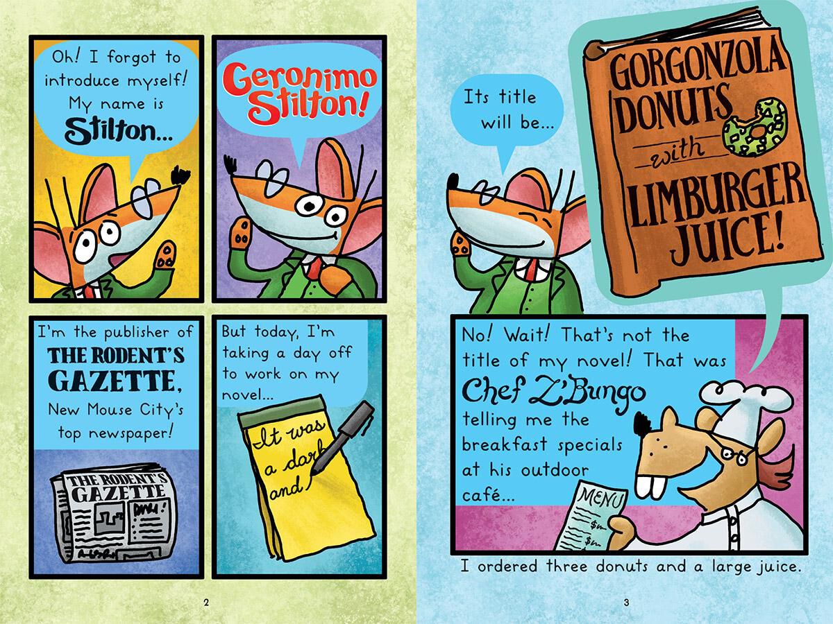 Geronimo Stilton #3: The Graphic Novel: The Great Rat Rally image number 1