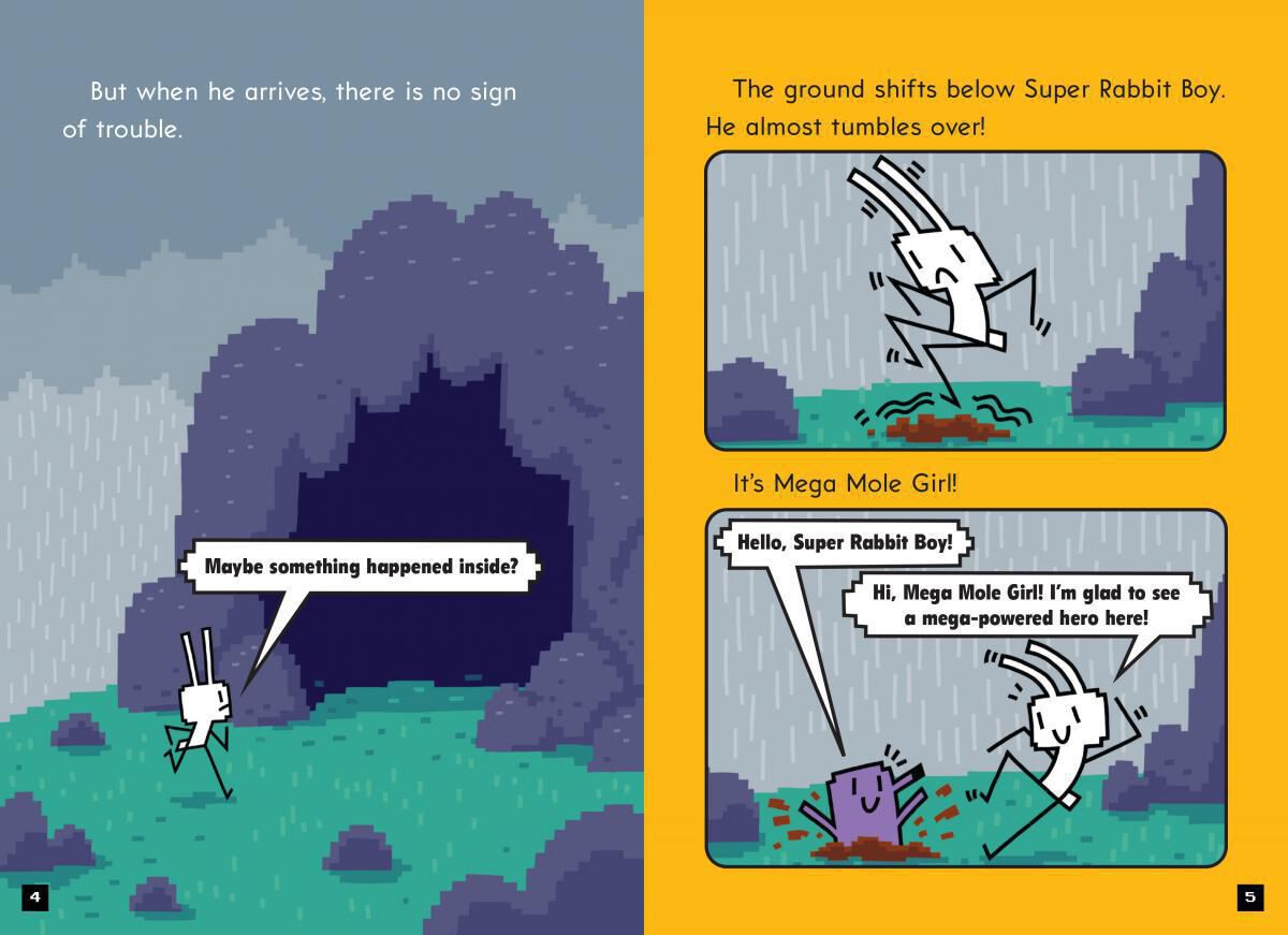 Press Start! #10: Super Rabbit Boy's Team-Up Trouble! image number 2