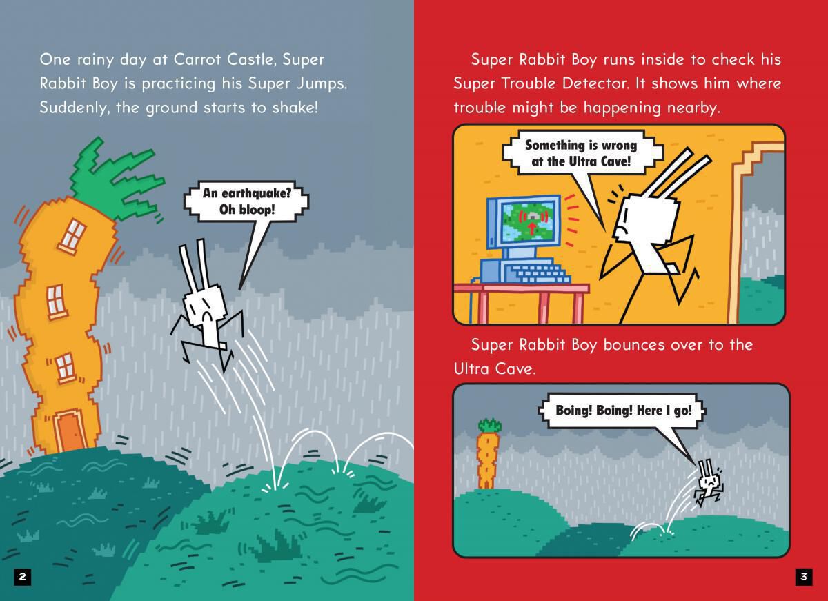 Press Start! #10: Super Rabbit Boy's Team-Up Trouble! image number 1