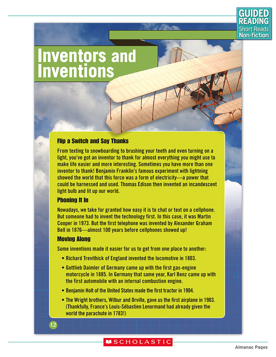 Guided Reading Short Reads Non-fiction Level V Complete Pack image number 3