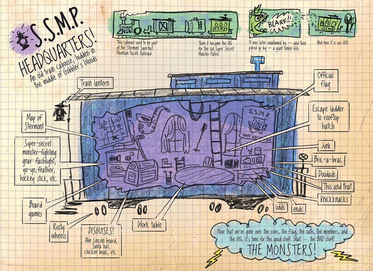The Notebook of Doom: Special Edition: Monster Notebook image number 2