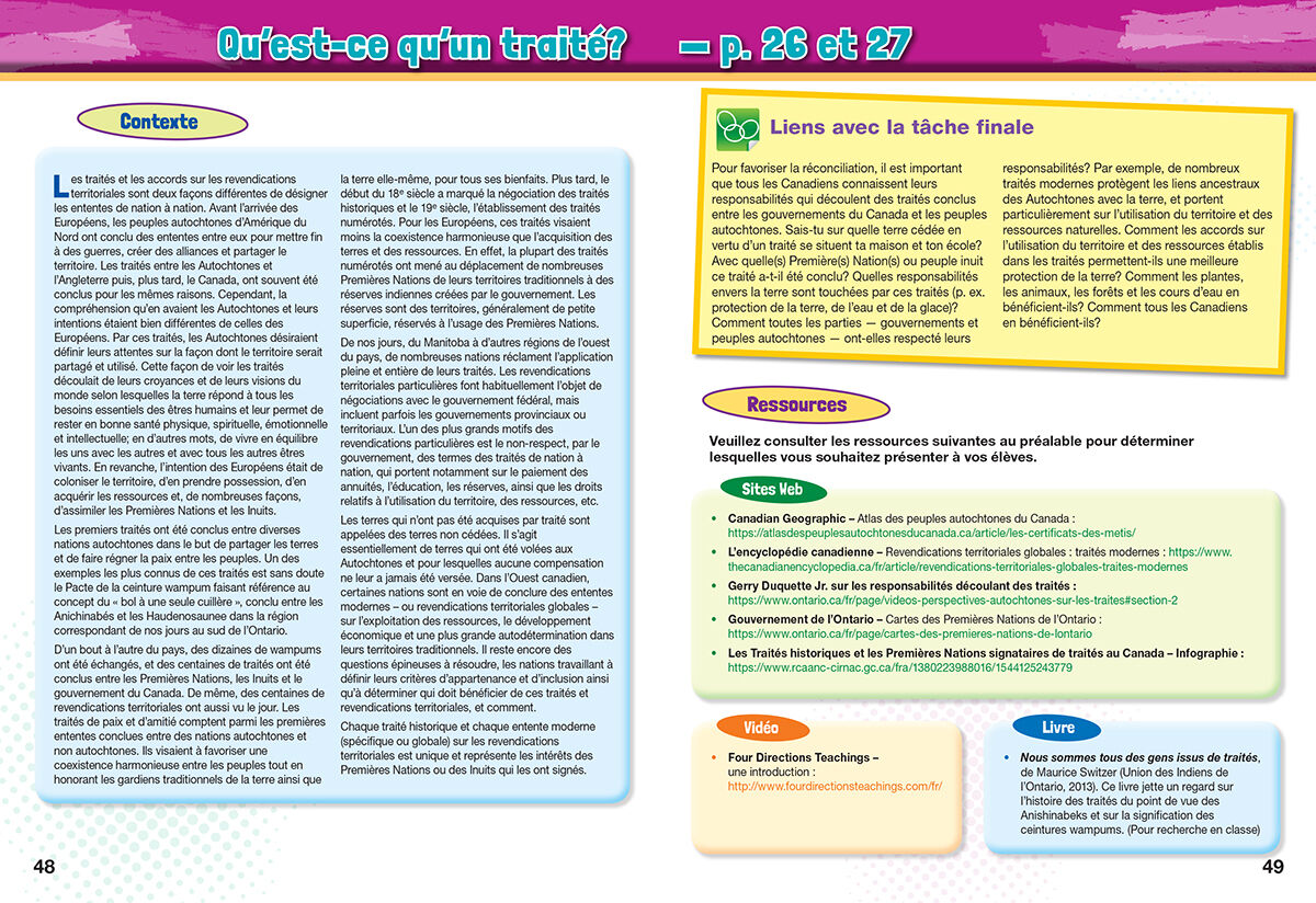 Passe &agrave; l'action pour la r&eacute;conciliation: Notre terre, c'est nous Emballage de 26 image number 4