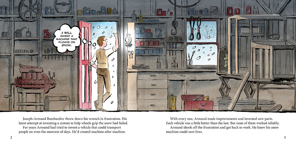 Scholastic Canada Biography: Meet J. Armand Bombardier image number 1
