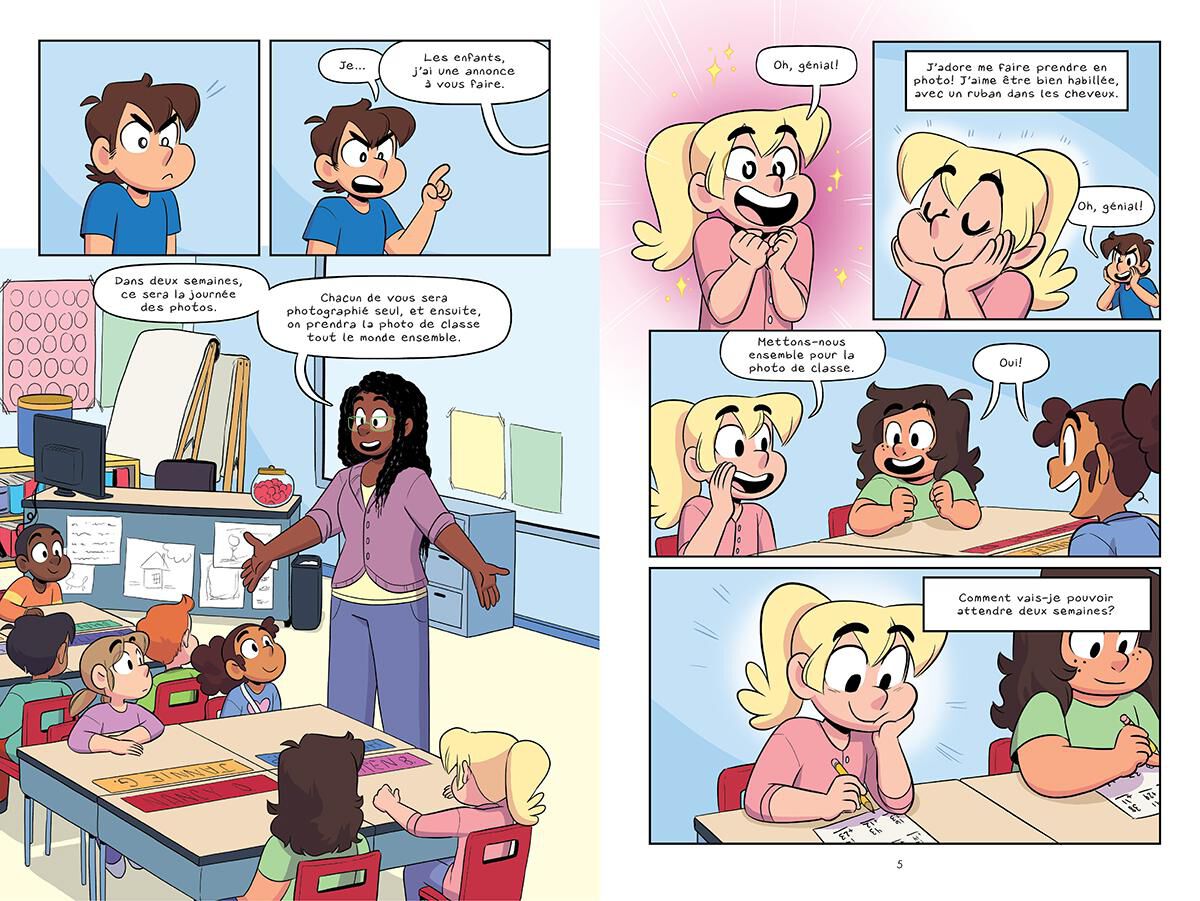 Baby-Sitters Petite soeur : N&deg; 5 - Karen et la photo de classe image number 2