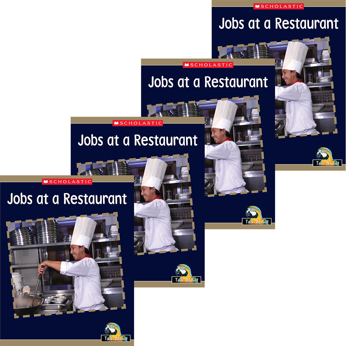 Talk About Things Around Me: Jobs: Jobs at a Restaurant 4 Pack image number 0