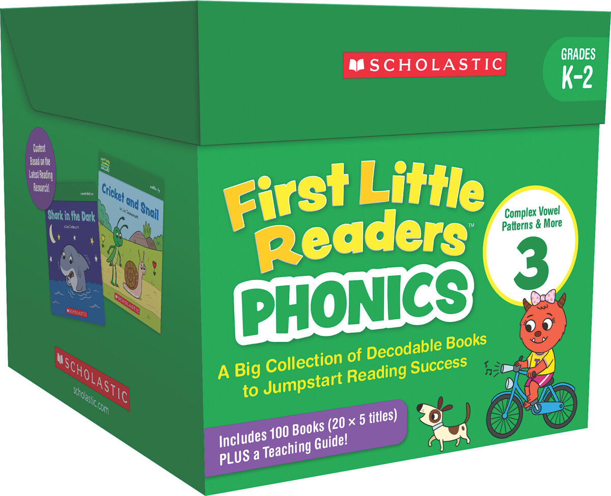 First Little Readers: Phonics Set 3: Variant Vowels & More image number 0