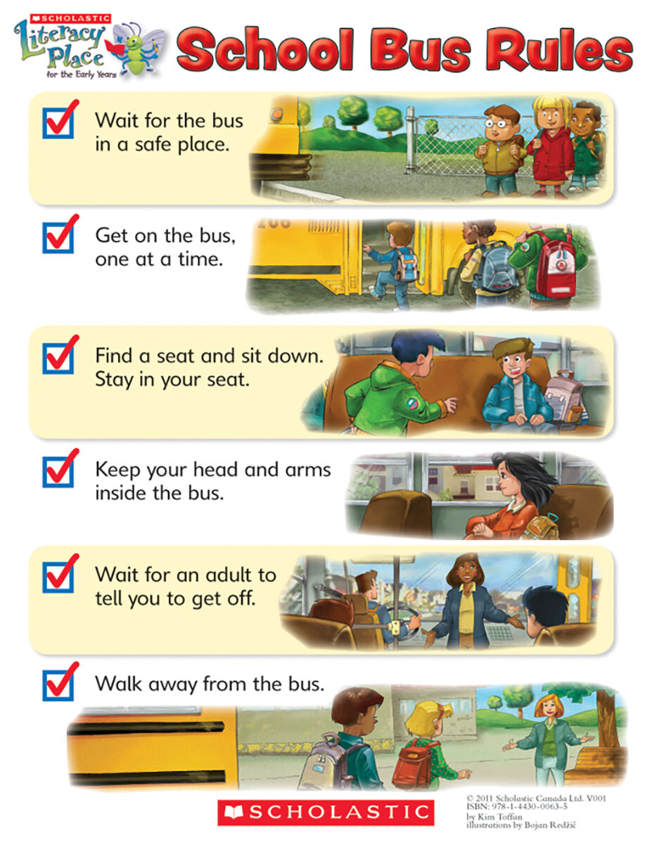 Literacy Place PLUS Grade 1: Level E: School Bus Rules 6 Pack