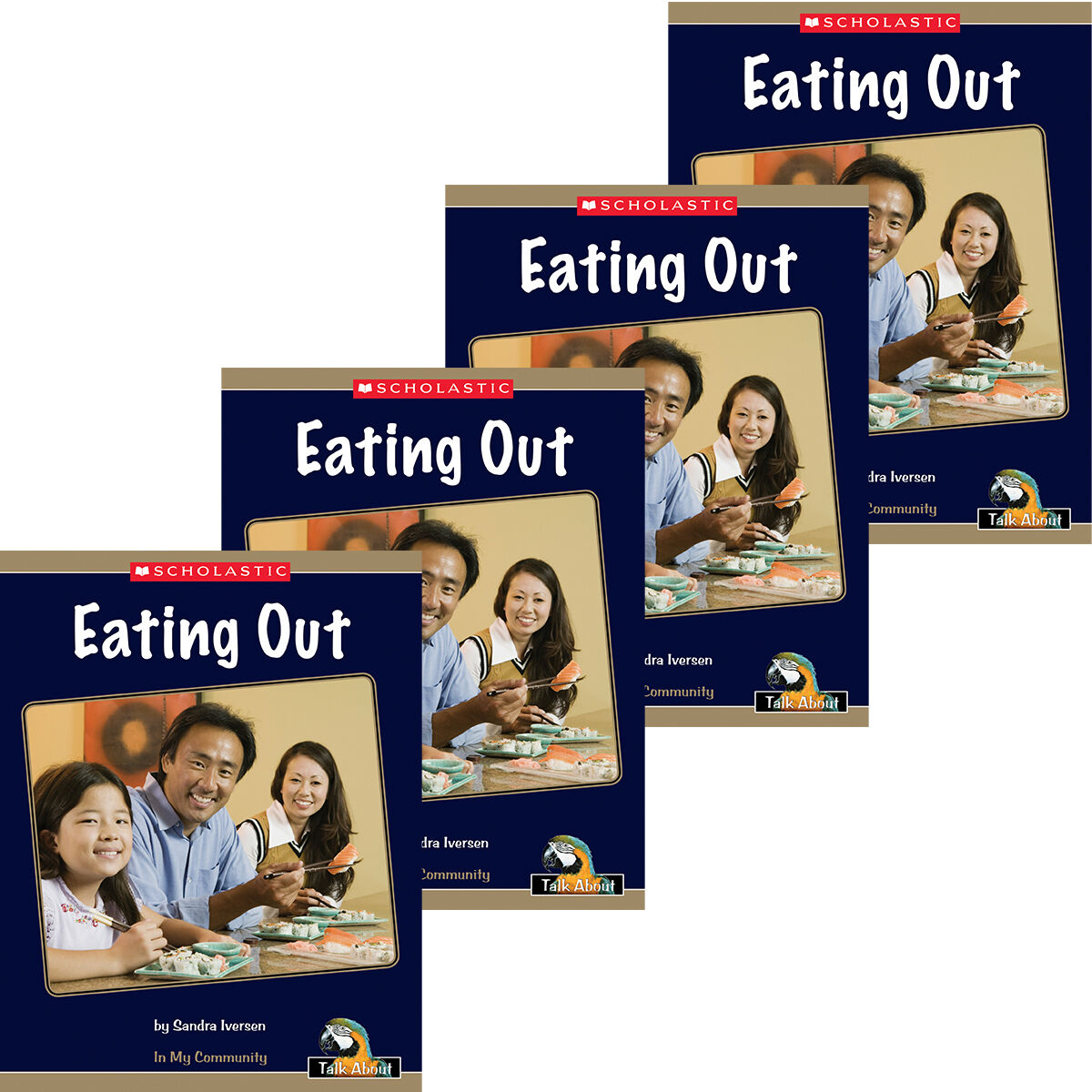 Talk About Everyday Things: In My Community: Eating Out 4 Pack